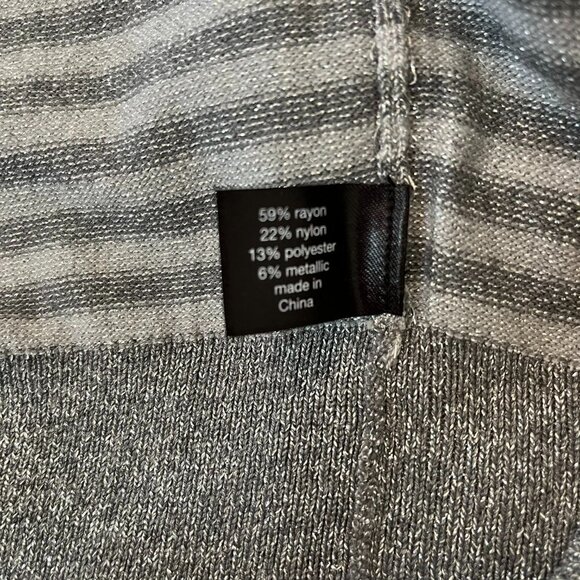 Lane Bryant Glitter & Gray Cardigan - Size 18/20 - Picture 4 of 9